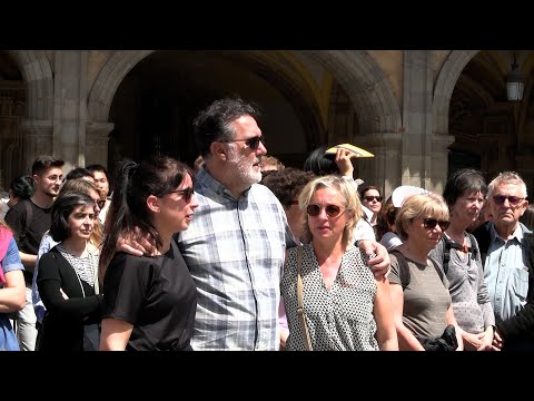 Salamanca recuerda a la profesora francesa asesinada en San Juan de Luz