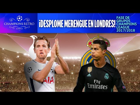 DESPLOME MERENGUE EN LONDRES | TOTTENHAM VS MADRID | GRUPOS | CHAMPIONS 2017/18 | CHAMPIONS RETRO