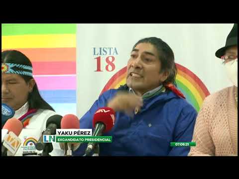 Jaime Vargas fue separado del partido político Pachakutik