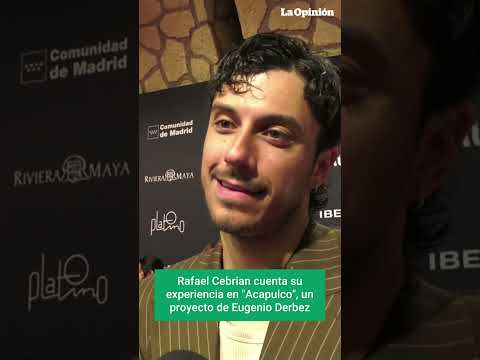Rafael Cebrian y su experiencia con Eugenio Derbez en los Premios Platino 2024 I La Opinión