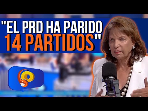 El PRD ha parido 14 PARTIDOS Pegy Cabral, dirigente del PRD | La Opción Radio
