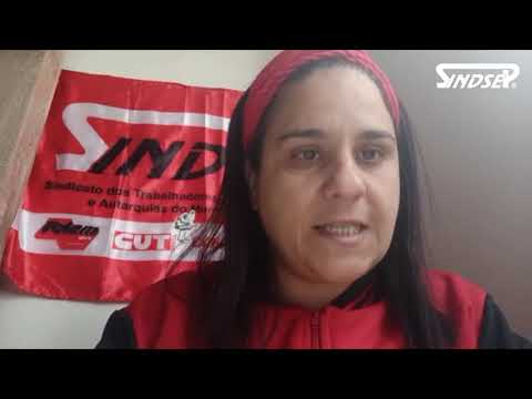 Lucianne Tahan, dirigente do Sindsep, chama todos/as para ato Fora Bolsonaro