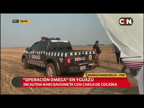 Operación OMEGA: Cae narcoavioneta en Yguazú