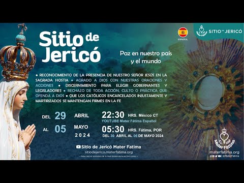 Sitio de Jericó FRICYDIM Mater Fátima 29 Abr al 05 May Día 5/7