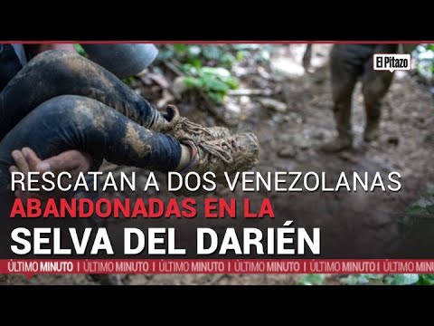 Autoridades panameñas rescatan a dos venezolanas abandonadas en la selva del Darién