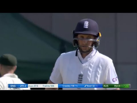 The Ashes: Joe Root SMASHES a 6 for England vs Australia in Day 2 of the Ashes 4th Test!