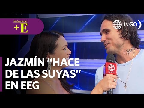 Jazmín Pinedo alborota a Gino Assereto en EEG | Más Espectáculos (HOY)