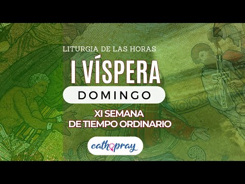 Oración de la tarde  I I Vísperas, SÁBADO 17 DE JUNIO 2024 I XI semana Tiempo Ordinario   #Cathopray