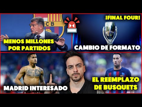 LAS GANANCIAS del BARÇA DISMINUIRÁN por ESTO · SUSTITUTO DE BUSQUETS · JOAO GOMES al MADRID