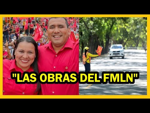 Marleni Funes y las Obras oscuras del fmln con las alcaldías: Enepasa y Alba