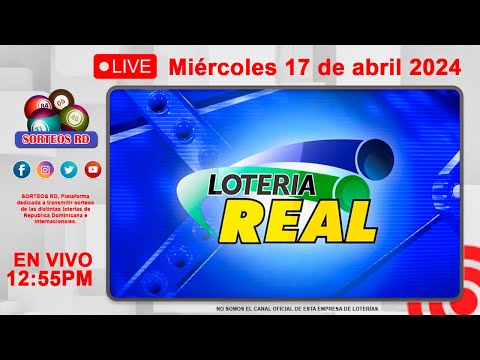 Lotería Real EN VIVO | Miércoles 17 de abril 2024– 12:55 PM