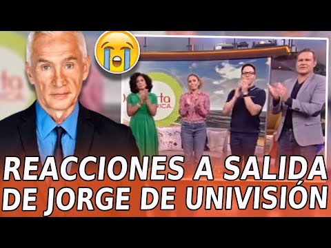 REACCIONES a la SALIDA de Jorge Ramos de Univision