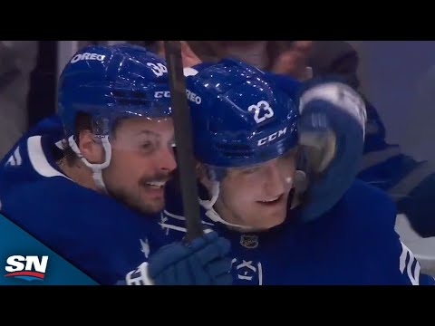 Maple Leafs Matthew Knies Buries Breakaway Beauty Off Incredible Stretch Pass From Mitch Marner