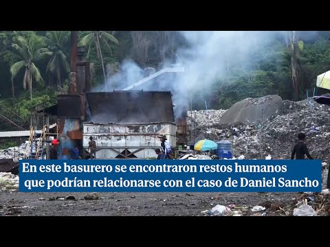 En este basurero se encontraron restos humanos que podrían relacionarse con el caso de Daniel Sancho