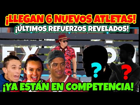 LLEGAN 6 NUEVOS ATLETAS AL EXATLÓN  ULTIMOS REFUERZOS REVELADOS?? EXATLÓN MÉXICO 2023 #exatlón