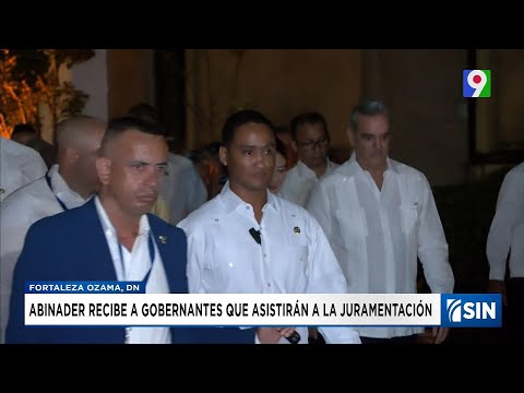 Luis Abinader recibe gobernantes que asistirán a la juramentación | Emisión Estelar SIN