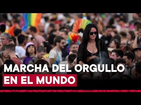 Marcha del Orgullo 2024: así se vivió la movilización en España, México y otras partes del mundo