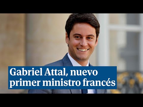 Emmanuel Macron nombra a Gabriel Attal como nuevo primer ministro francés