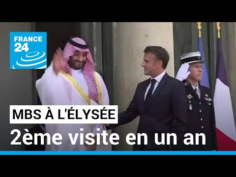 Macron reçoit MBS à l'Élysée : deuxième visite en un an du prince héritier saoudien