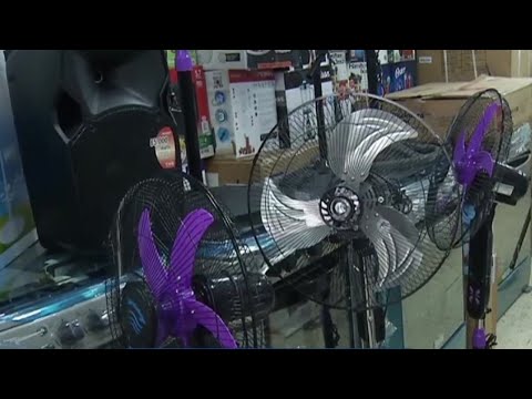Demanda de ventiladores por altas temperaturas en el país