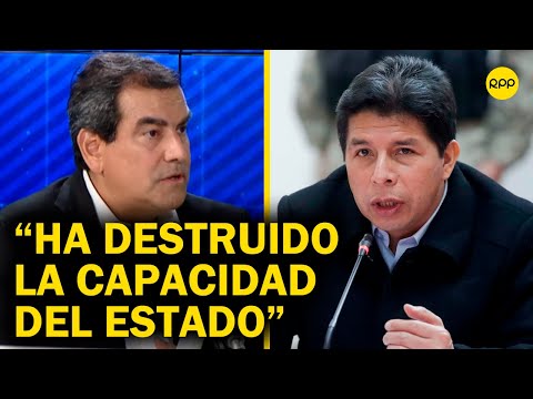 Presidente de la Confiep: El gobierno de Pedro Castillo ha destruido la capacidad del Estado