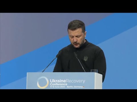 Zelenskyy addresses Ukraine recovery conference in Berlin, calls for concrete steps