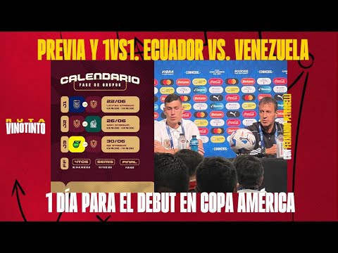 ECUADOR VS. VENEZUELA: PREVIA Y UNO CONTRA UNO | ÚLTIMOS ENTRENAMIENTOS | ¿CUÁL ES EL ONCE TITULAR?