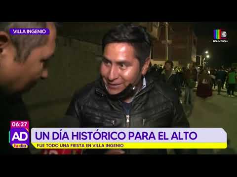 Un día histórico para El Alto