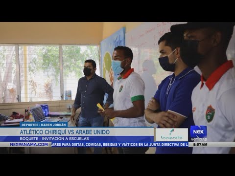 Jugadores del Atlético Chiriquí visitan centros educativos en Chiriquí