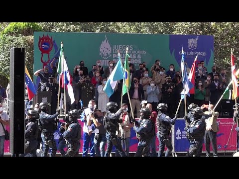 Inauguran los octavos Juegos Latinoamericanos de Policías y Bomberos