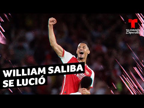 William Saliba presumió su talento con el Arsenal | Premier League | Telemundo Deportes