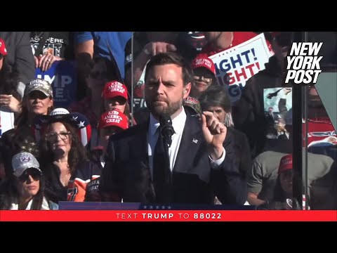 JD Vance blasts Trump critics’ ‘inflammatory rhetoric’ at Butler, Pa., rally