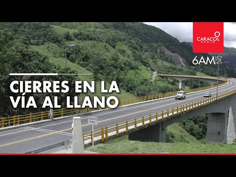 Cierre total de la vía al llano: Horarios y vías alternas | Caracol Radio