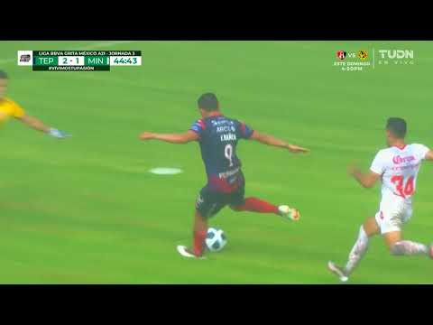 Gol de J. Mora | Tepatitlán 2 - 1 Mineros | Jornada 3 - Grita México A21 - Liga BBVA Expansión MX