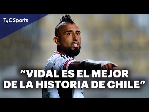 ARTURO VIDAL CALENTÓ LA COPA LIBERTADORES  TENGO MÁS TÍTULOS QUE CUALQUIER JUGADOR DE RIVER