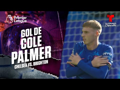 Cole Palmer empata las cosas - Chelsea vs. Brighton | Premier League | Telemundo Deportes