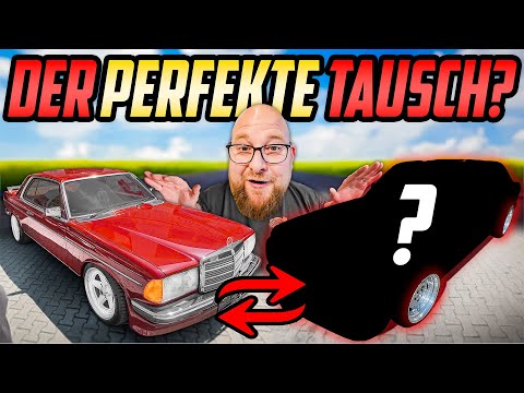 Dieses TAUSCHGESCHÄFT hat NIEMAND erwartet! - Mercedes C123 230 - 4Zylinder gegen V8 Coupé!