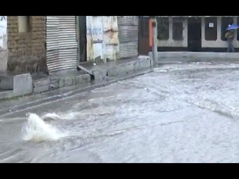Autoridades muniicpales reforzarán limpieza de las calles por colapso de drenajes