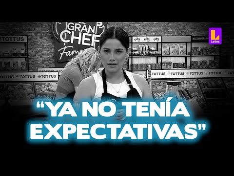 Arianna Fernandez se sincera sobre su participación | El Gran Chef Famosos