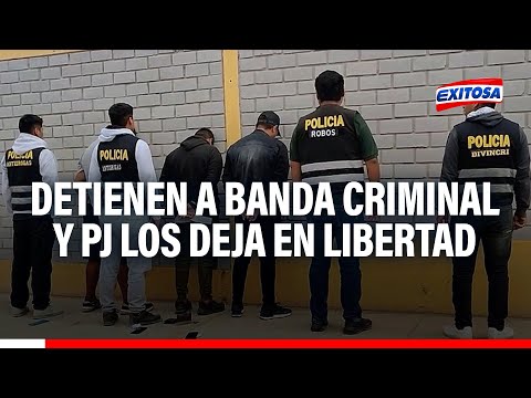 Tacna: ¡Indignante! PNP detuvo a banda criminal tras robar un vehículo y PJ los deja en libertad