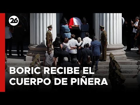 CHILE - EN VIVO | El presidente Boric recibe el cuerpo de Piñera