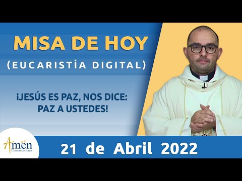 Misa de Hoy Jueves 21 de Abril 2022 l Eucaristía Digital l Padre Carlos Yepes l Católica l Dios