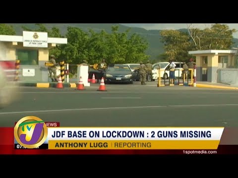TVJ News: JDF Base on Lockdown: 2 Guns Missing - February 15 2020