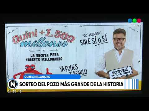 SORTEO DEL POZO MÁS GRANDE DE LA HISTORIA - Telefe Santa Fe
