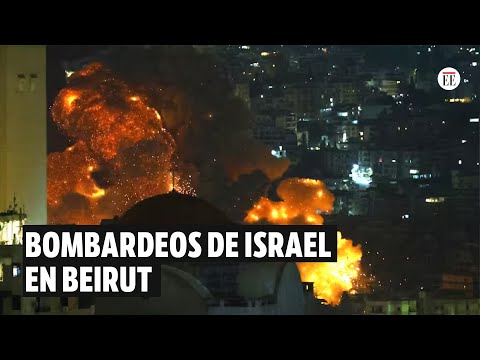 Noche caótica en Beirut: violentos bombardeos de Israel dejan varios niños muertos | El Espectador