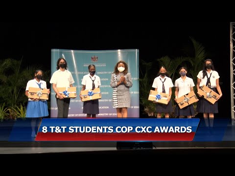 Eight TT Students Among Top Awardees For CAPE, CSEC Success