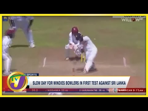 Slow day for Windies Bowlers in 1st Test Against Sri Lanka - Nov 21 2021
