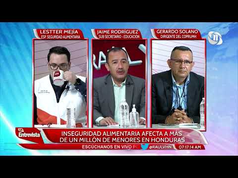 La Entrevista con Raúl Valladares | INSEGURIDAD ALIMENTARIA AFECTA A MÁS DE UN MILLÓN DE MENORES...