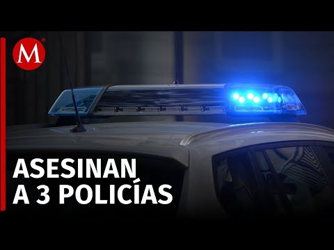 Fiscalía de Chiapas investiga el homicidio de tres policías