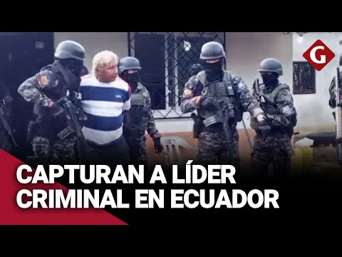 Captura al CRIMINAL COLÓN PICO acusado de amenazar a FISCAL GENERAL de ECUADOR | Gestión